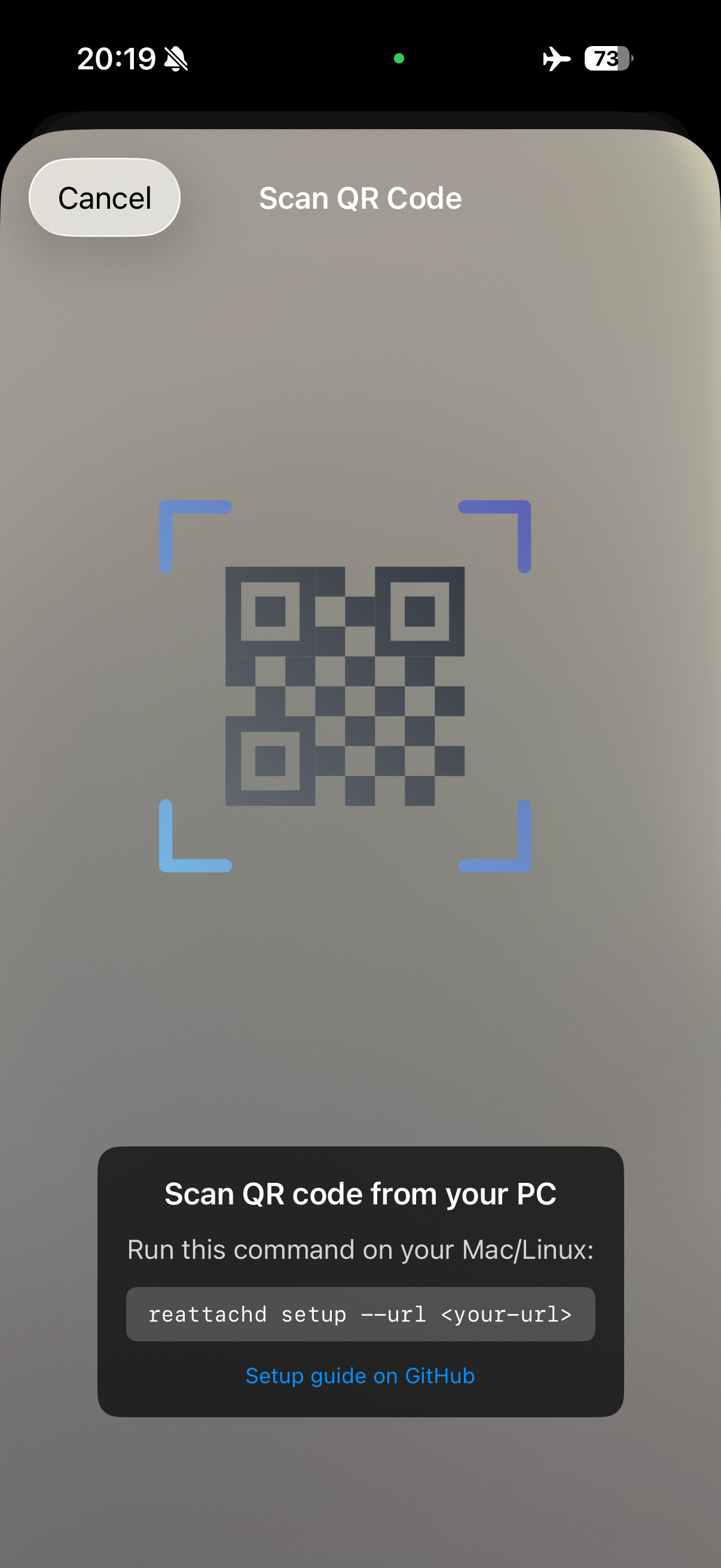 QR Code Setup